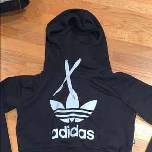 Adidas Cropped Hoodie
